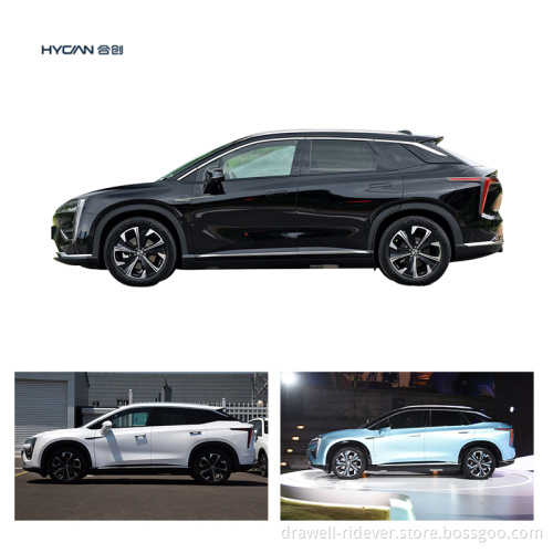 نمط مريح 2021 Hycan 007 ev Car الصينية صنعت سيارات طاقة جديدة سريعة السرعة تستخدم سيارة كهربائية نقية للبيع